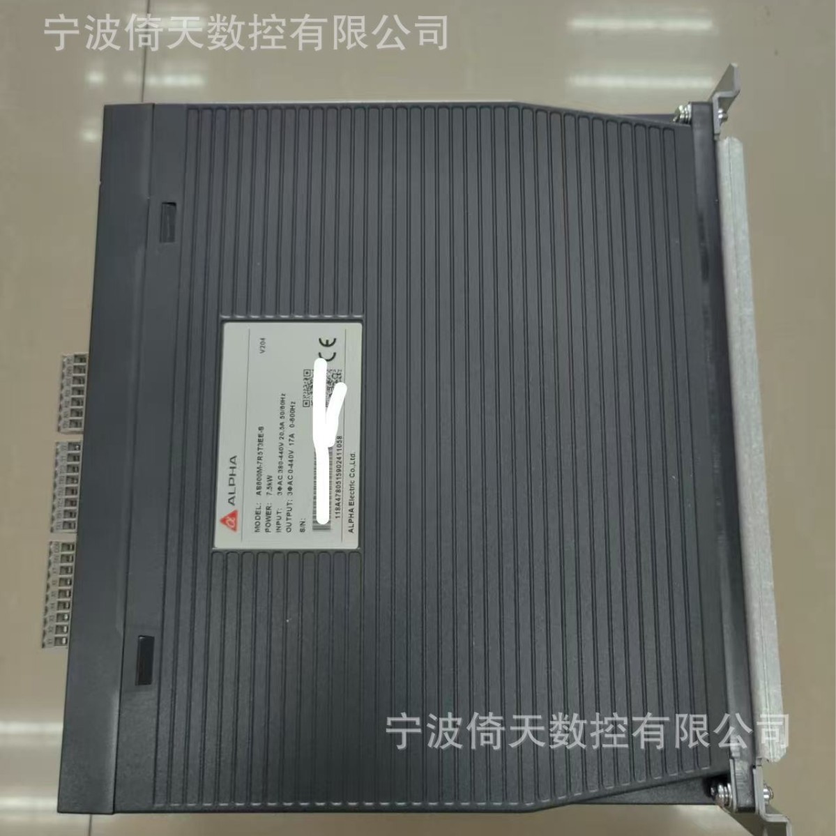 Alpha Spindle Servo Drive As600M-7R5T3Ee-S2.2Kw-22Kw830V Servo Drive