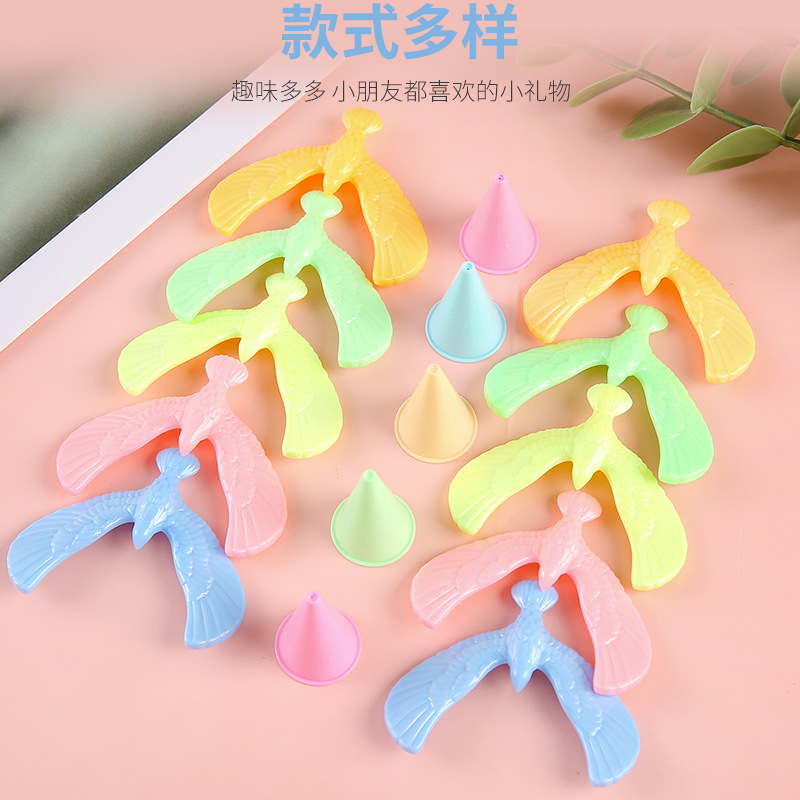 small size Mini Balance Bird Classic Gravity Balance Eagle Bird Gashapon Toys Gifts Wholesale Children's Toys Small Gifts