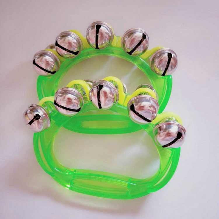 in stock supply hand bell transparent string bell hand bell plastic hand bell hand bell