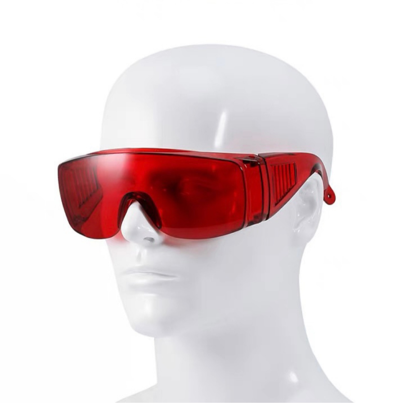 Red glasses laser protective glasses hair removal instrument beauty instrument light-proof mirror blinds reinforcement