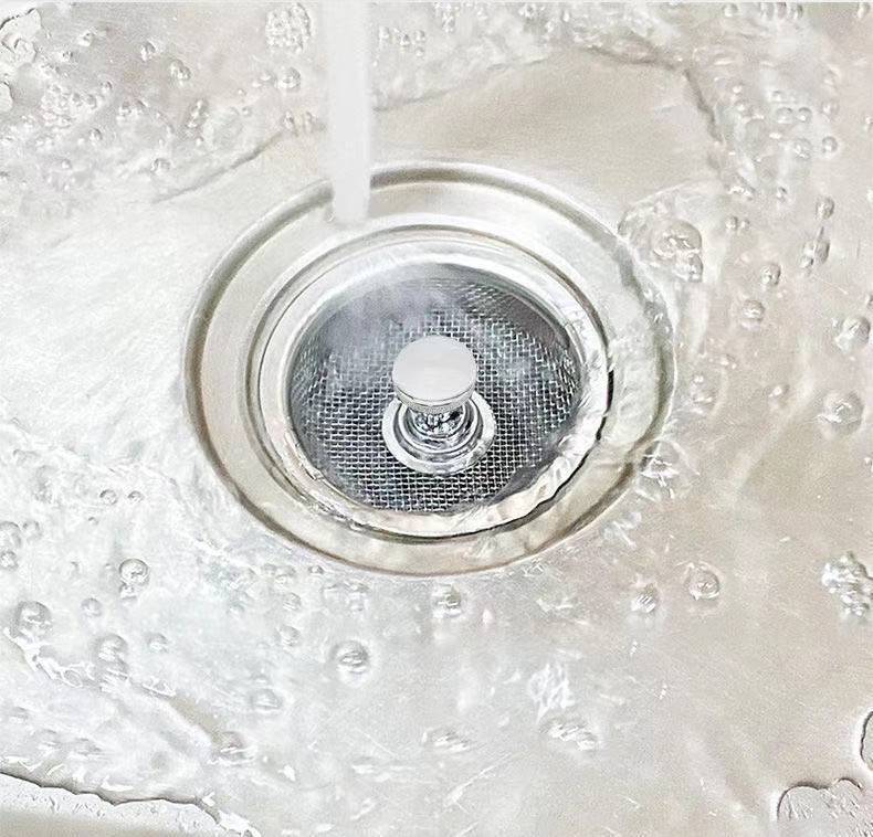 Kitchen sink filter net cage sewer sink vegetable basin garbage adjustable drain plug net household