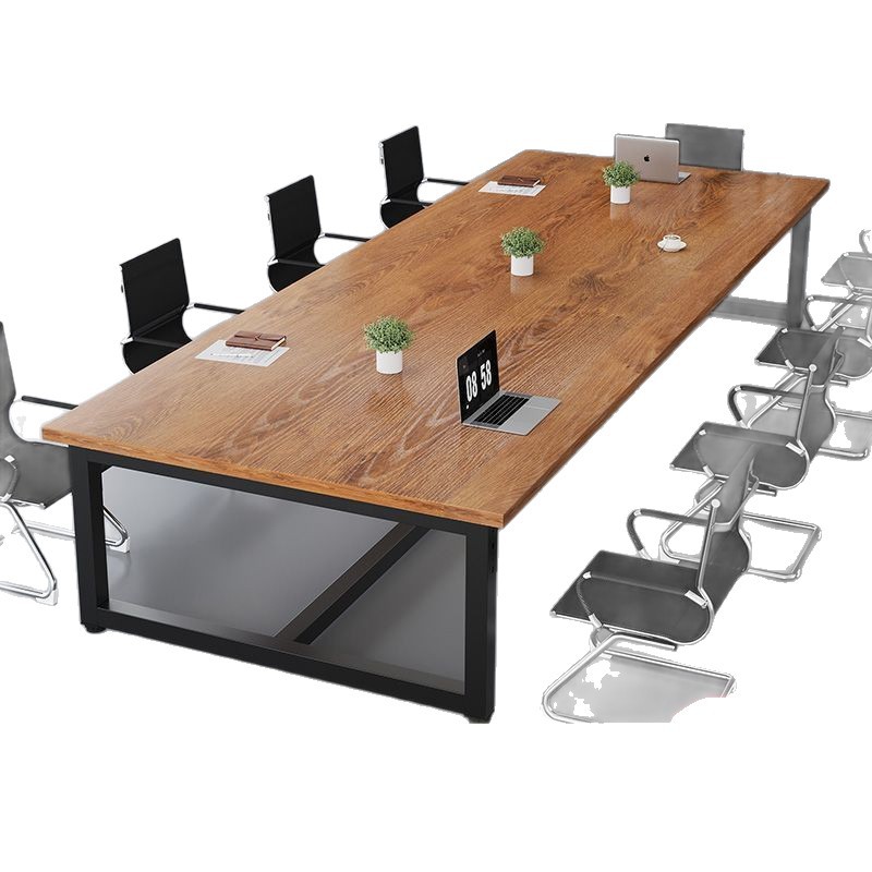 Conference Table Long Table Simple Modern High-End Office Desk Negotiation Long Table and Chair Conference Room Workbench Training