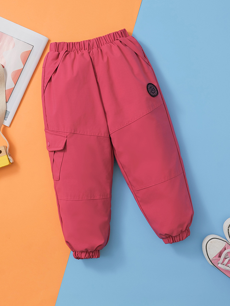 Children's down Pants for Boys, Outerwear for Winter 2025, Girls' Thickened Graphene Thermal Storage Casual Pants, Baby Thermal Pants