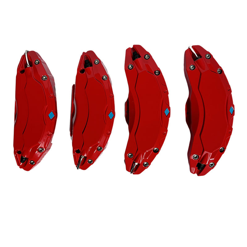 Applicable to Tesla modelX aluminum alloy brake caliper cover modification special modelS wheel hub caliper cover color change