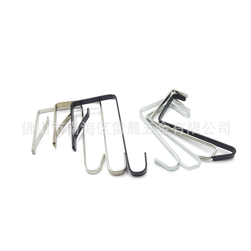 in stock supply wrIron door rear hook shrapnel hook shopping bag small hook gift hook seamless non-perforated flat wire hook