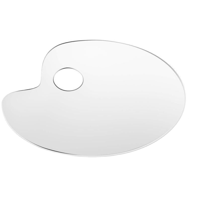 Acrylic Transparent Palette Art Students Special Traditional Chinese Painting Oil Painting Stick Pigment Palette Gouache Palette Customization