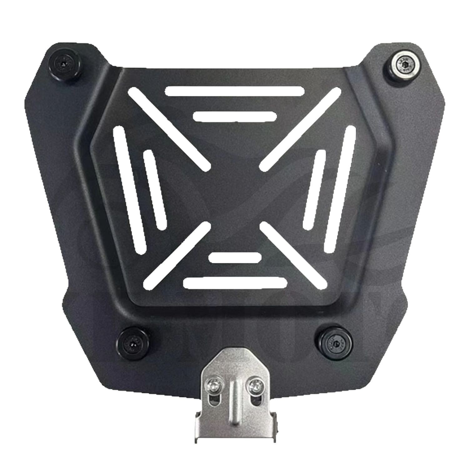 Motorcycle Tail Box Modification Quick Release Accessories Carbon Steel Tail Box Base Rear Rack Base Quick Release Tail Box Base Durable