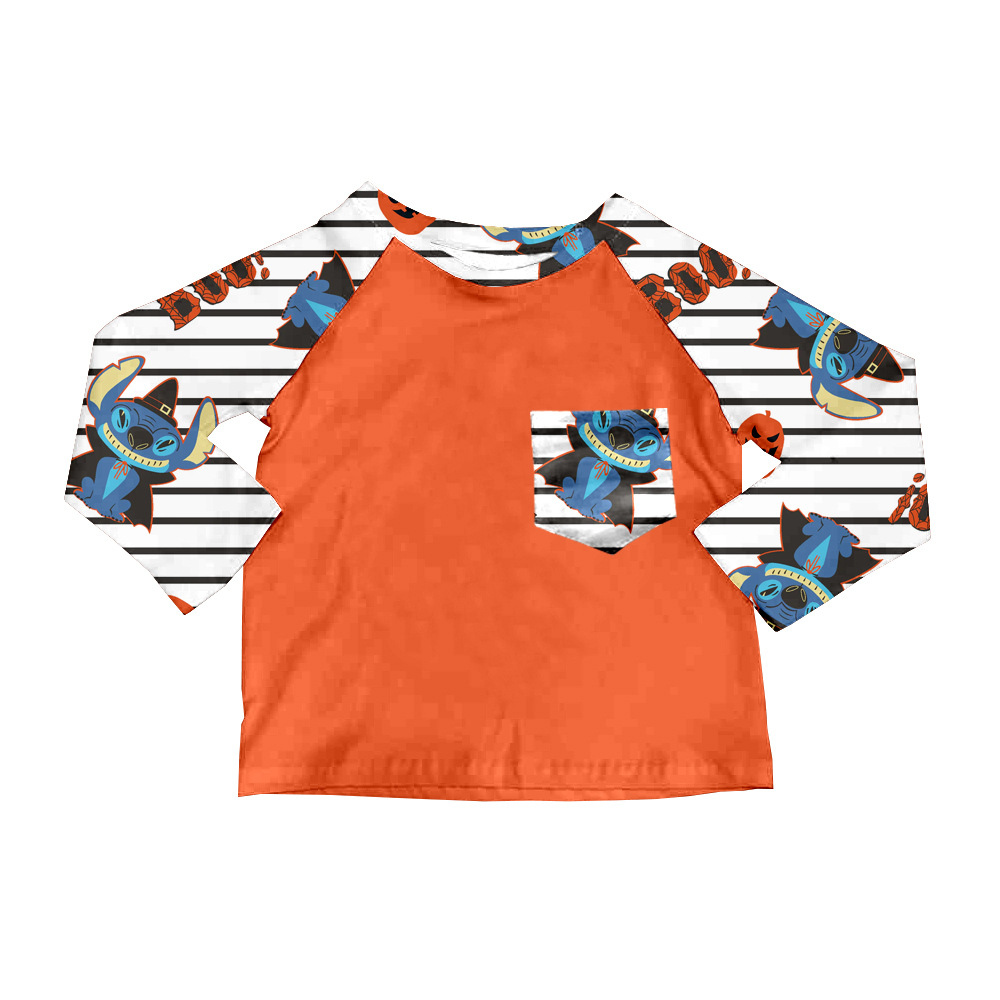 Boutique Foreign Trade Children's Clothing Printed Children's Cute Creative Custom Autumn Long Sleeves