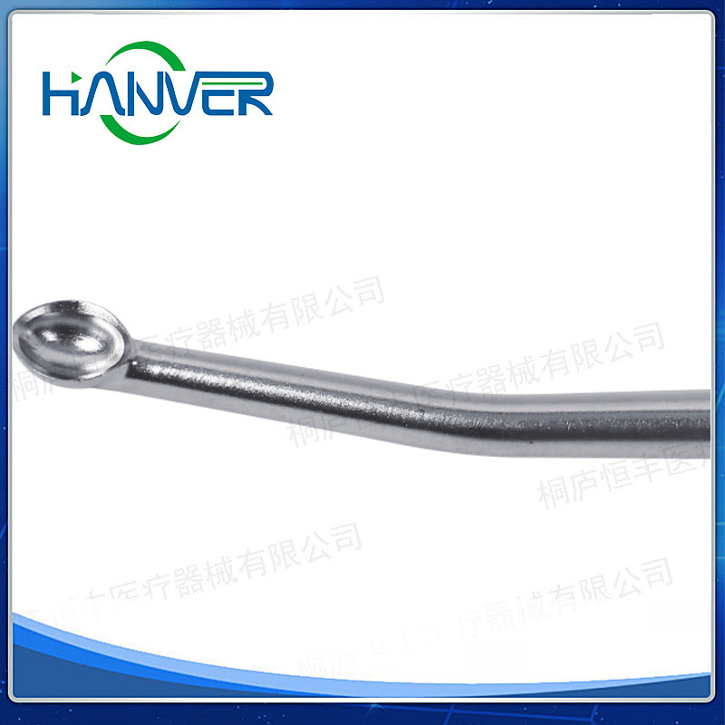 Manufacturer Orthopedic Instruments Ube Single Side Double Channel Endoscope Complete Set of Surgical Instruments Double Channel Bone Curette Reverse Mouth