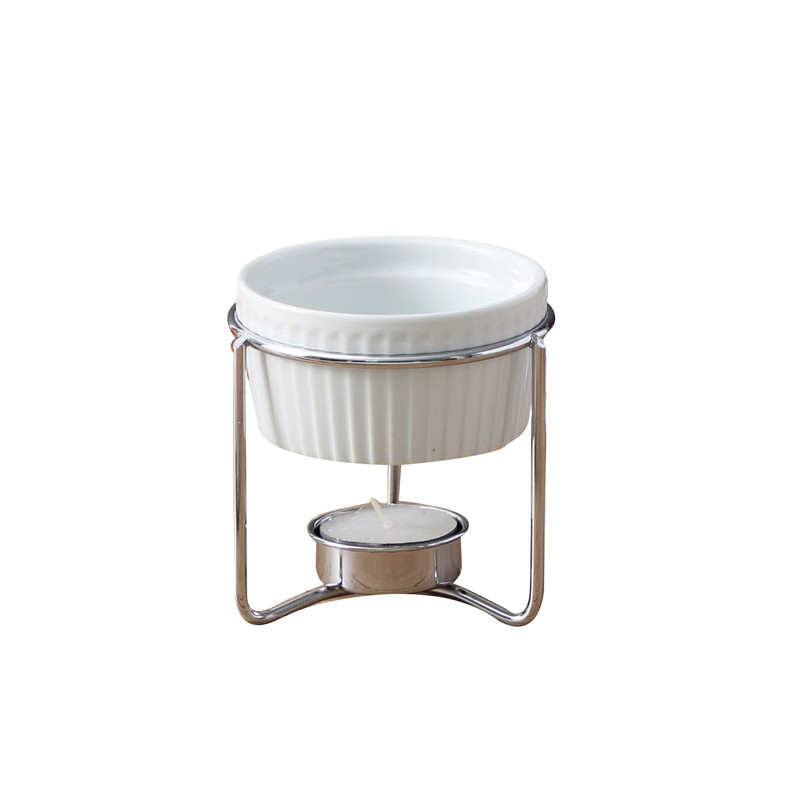 Baking Ceramic Butter Melting Furnace with Chrome-Plated Iron Rack, Non-Stick Pan Melting Furnace for Melting Butter, Wholesale