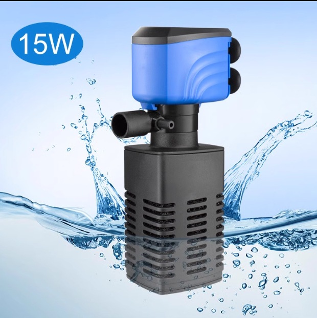 Fish Tank Built-In Filter Small Mini Three-In-One Oxygenation Filter Water Pump Wave Circulation Ultra-Quiet Water Pump