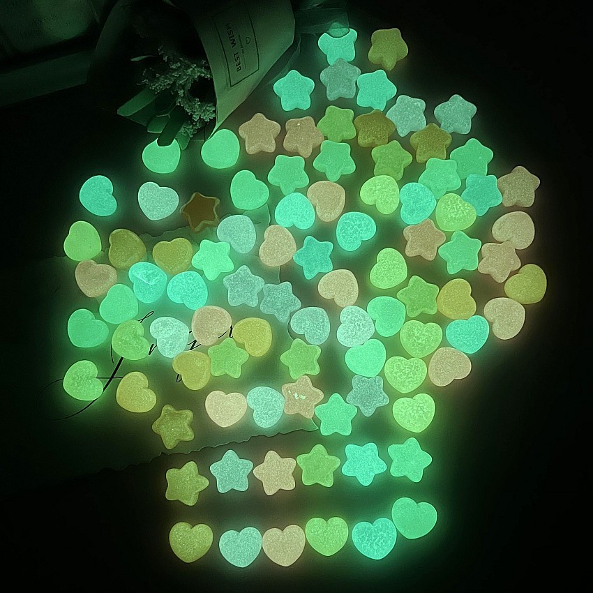 Luminous star lovely diy cream glue phone case headdress hairpin headband jewelry accessories handmade materials