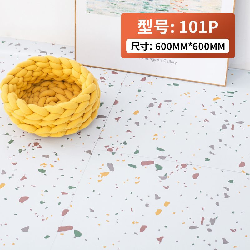 Pvc Self-Adhesive Floor Stickers Anti-Slip and Moisture-Proof Bedroom Living Room Rental House Renovation Home Decoration Factory Direct Supply Wholesale