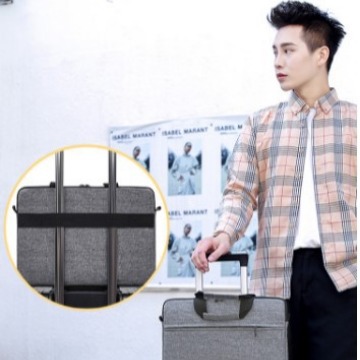 новый бизнес-ноутбук, простой однотонный, большая емкость, сумка для ноутбука с печатным логотипом