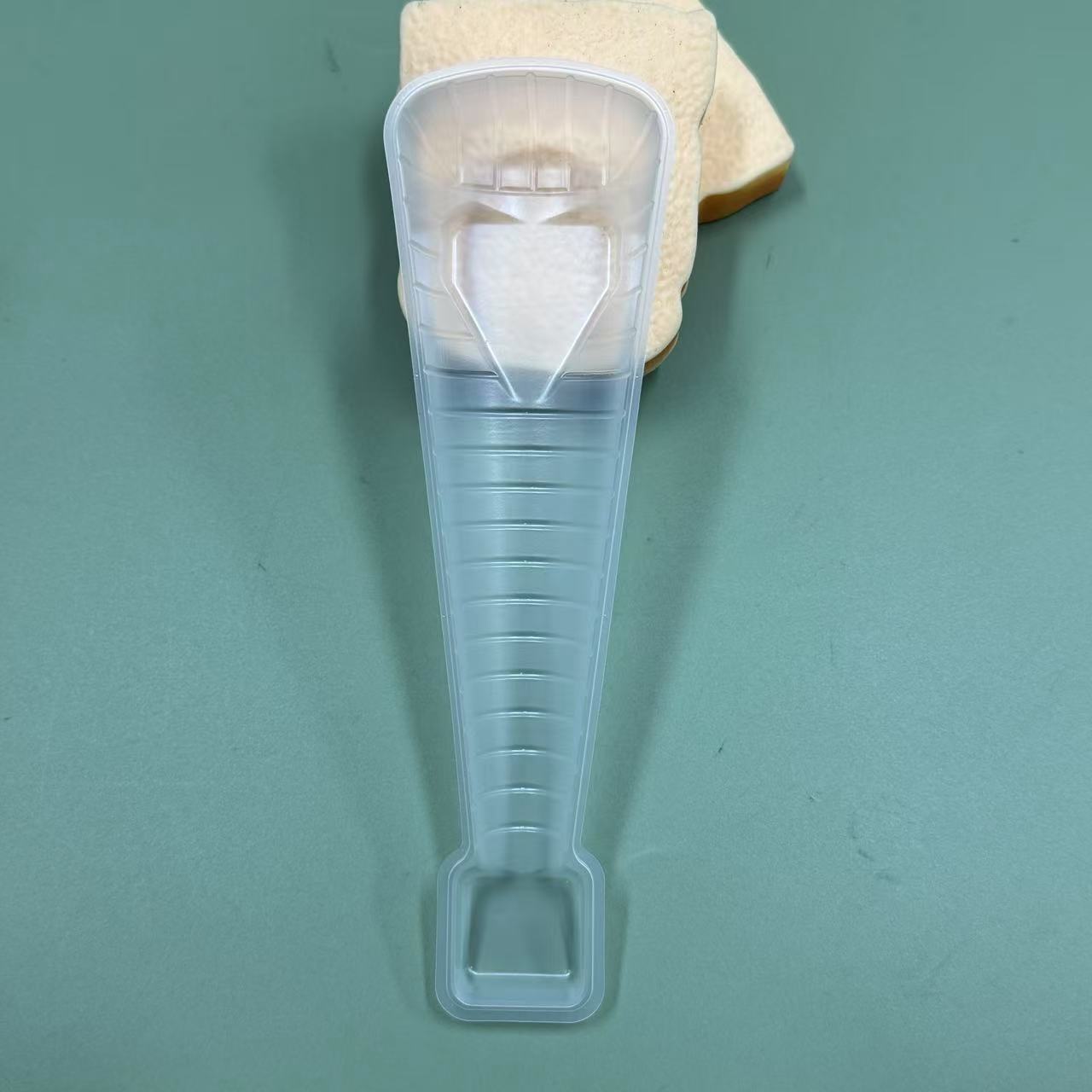 Disposable Customizable Blister Ice Cream Cone Tray Egg Roll Shape Profiled PP Anti-Frozen Frozen Food