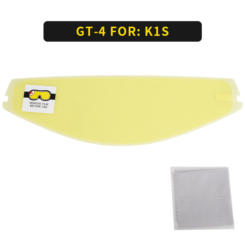 Антифоговая наклейка для линз мотоциклетного шлема GT-4, подходит для модели K1S, HD антифоговая пленка