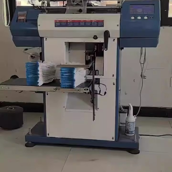 Manufacturer's Glove Machine Intelligent High-Speed Fully Automatic Edge-Locking Cotton Yarn Labor Protection Gloves Mechanical Knitting Computer Knitting