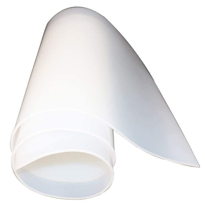 Silicone rubber plate shock absorption seal silicone gasket temperature-resistant transparent rubber leather white translucent industrial silicone plate