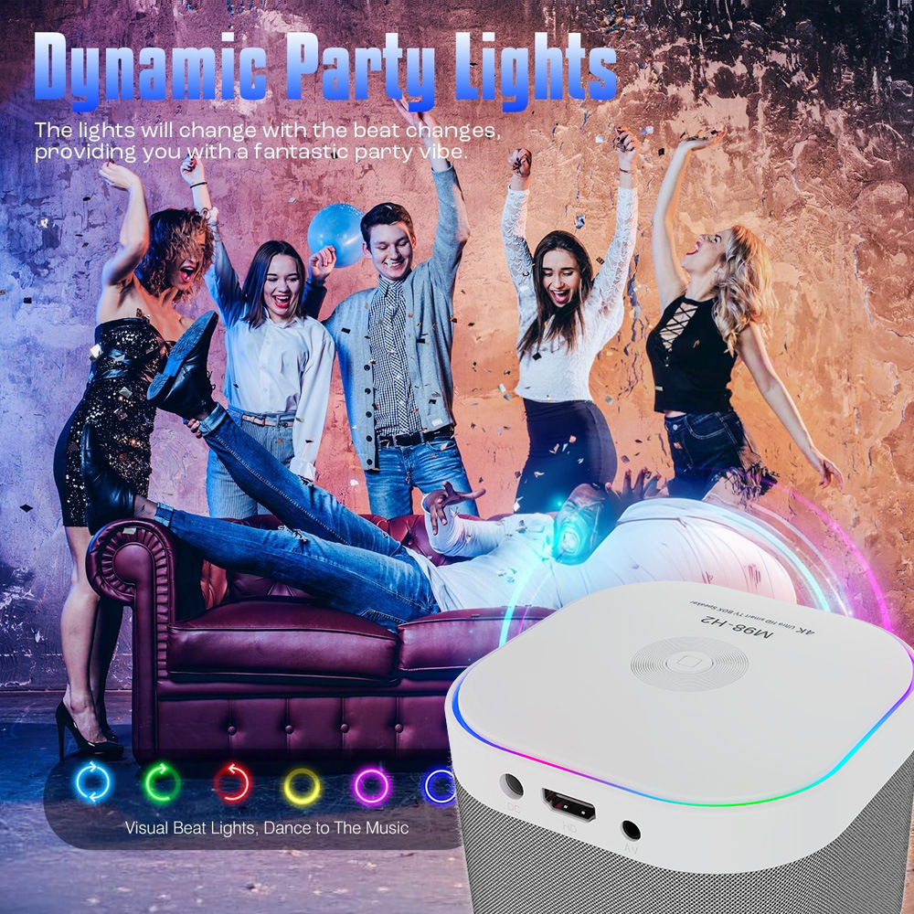 Factory Direct Supply Export Tv Box H2 Set-Top Box Hd Network Tv Player Tv Audio Set-Top Box