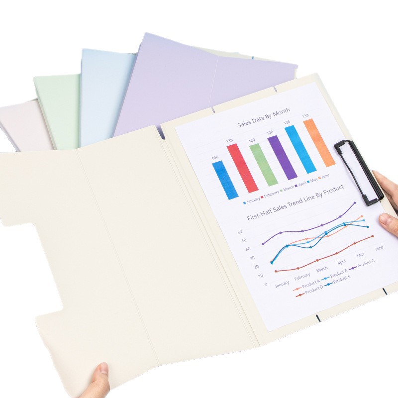 45 Folder Clips Office 4 Folder Custom File Folder This Clip Writing Board Clip Information Stationery Vertical and Horizontal