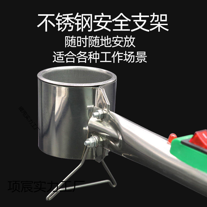 Straight Handle Handheld Tin Pot High-Power Small Tin Furnace Tin Soldering Tin Melting Furnace Electrician Special Soldering Pot Repair New Model