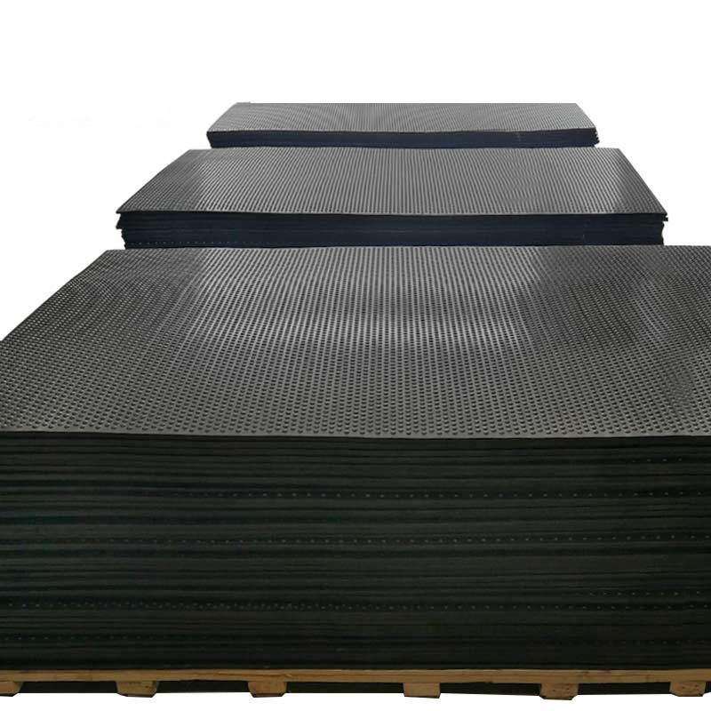 Factory direct wear-resistant rubber animal husbandry mat cowshed mat breeding cowbed non-slip pig horse sheep cowshed rubber mat