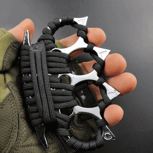 Прямые продажи завода бронзовый сплав самообороны палец тигр ударная пряжка для разбивания окон самообороны портативный многофункциональный браслет самообороны палец тигр