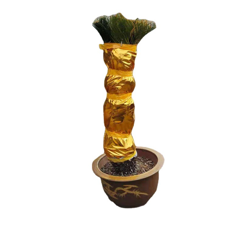 Gold Cloth Bronzing Cloth Wrap Tree Wrap Pillar Gold Cloth Silver Cloth Wedding Advertising Holiday Background Decorative Cloth Wrap Wall Cloth