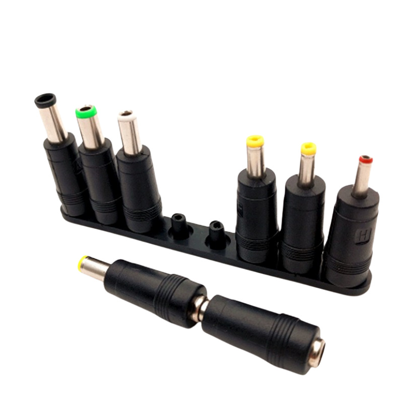 Direct selling DC adapter 8-bit set notebook adapter connector 5.5*2.1 multifunctional power adapter