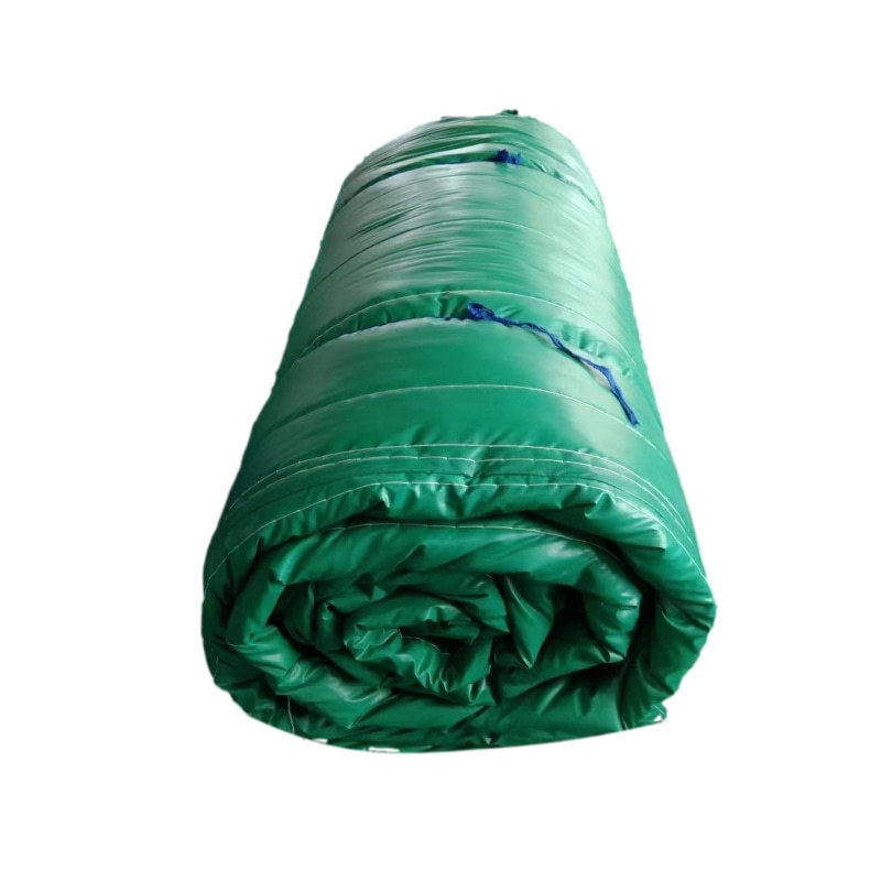 Fireproof Engineering Insulation Quilt, Three-Proof Cloth, Rock Wool Quilt, Flame Retardant Winter Construction Road and Bridge Maintenance Insulation Tarpaulin Waterproof