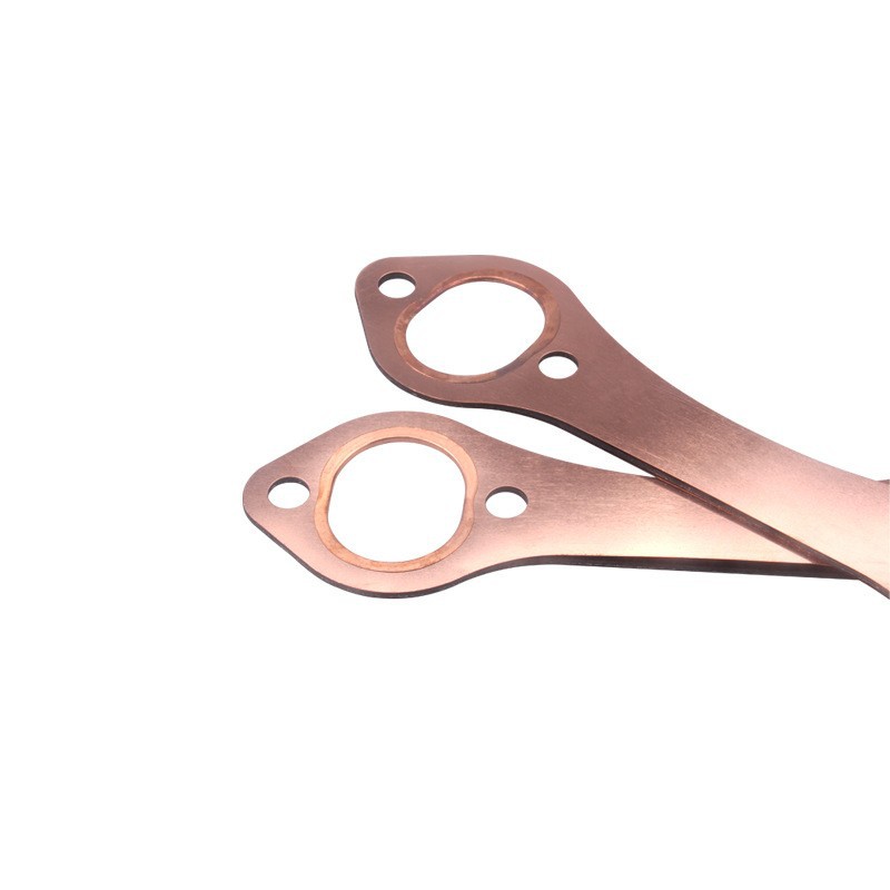 Suitable for Chevrolet Sbc Oval Port Copper Exhaust Manifold Gasket 327 305 350 383