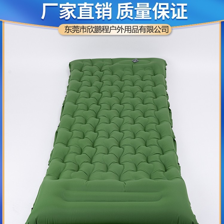 Тяговый Ремень ТПУ Надувной Мат, Нажми И Ступай Спальный Мат, Уличный Надувной Полотенце, Воздушный Матрас, Влагозащитный Мат, Надувной Палаточный Мат