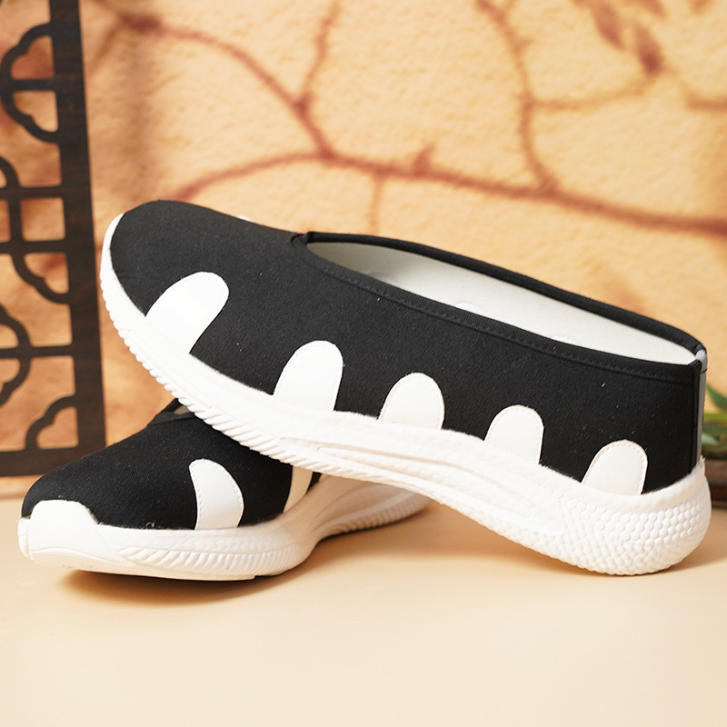 High-Elastic Popcorn-Soled Taoist Shoes, Wudang Taoist Shoes, Lightweight, Breathable and Wear-Resistant Soles, Taoist Supplies for Men and Women
