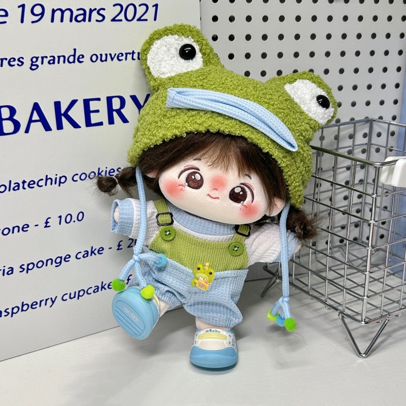 20cm Baby Clothes Cotton Doll Dress-Up Clothes Cute Super Cute New Plush Doll Doll Set Original Ready Stock