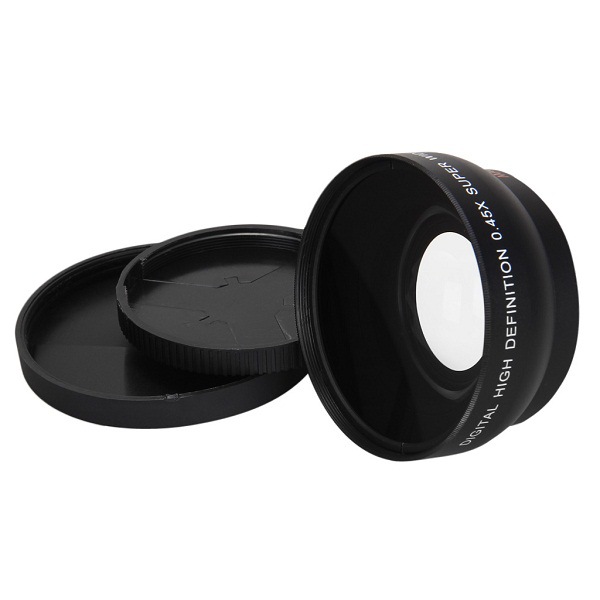 58mm 0.45X 0.45X Wide-Angle Lens Macro Lens Universal 58mm Micro Slr Lens Interface