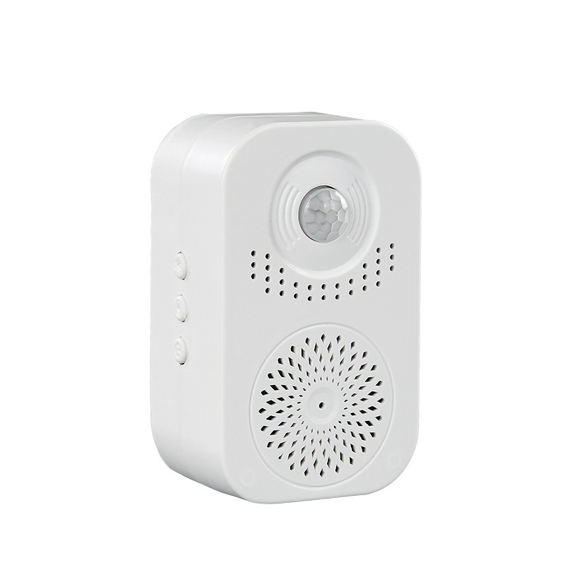 Induction doorbell reminder welcome to epidemic prevention and control visitor sensor supermarket welcome wireless reminder
