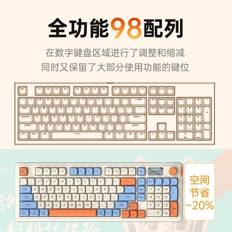2025 New Key Silent Keyboard and Mouse Set Wired Mechanical Feel Girls Office Game Luminous Keyboard