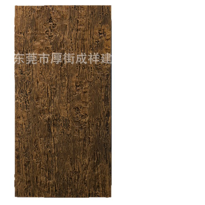 Pu Pear Wood Fake Beam Old Elm Wood Pu Imitation Wood Grain Board Weathered Wood Relief Wood Background Wall Interior and Exterior Wall Decorative Board