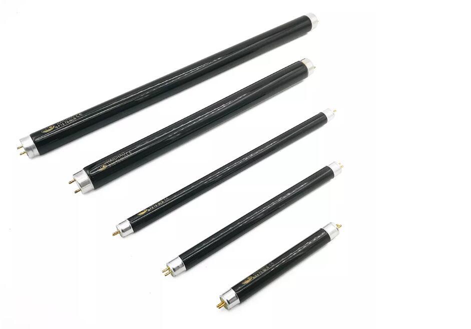 Фиолетовая лампа-детектор валюты T5 черная 4W6W8W УФ-лампа Чжэцзян Хайнин