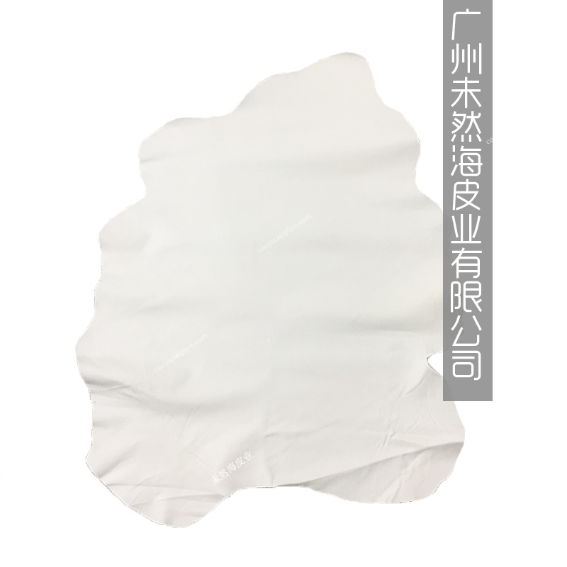 Sheep Lippin Mixed Breed Sheep Head Layer Leather Factory Direct Sale Special Price White Shoes Lippin White Leather