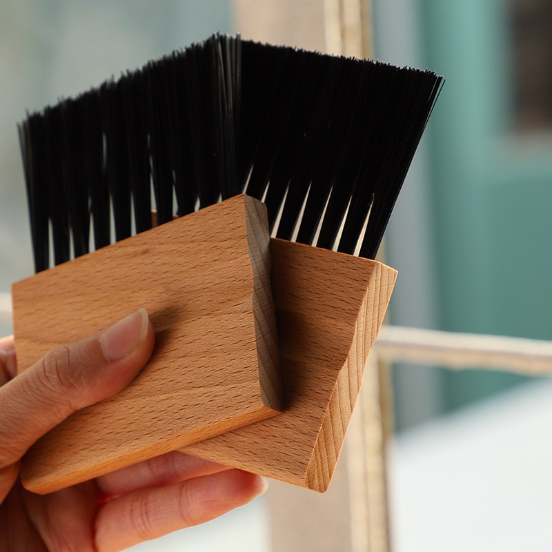 Referee Brush Wooden Handle Softball Home Board Brush Referee Equipment Baseball Brush Fortress Brush Wooden Softball Brush