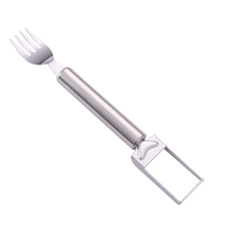 Watermelon Eating Artifact Double-Headed Stainless Steel Fruit Divider Multi-Functional New Melon Divider Watermelon Dicing and Dicing Device