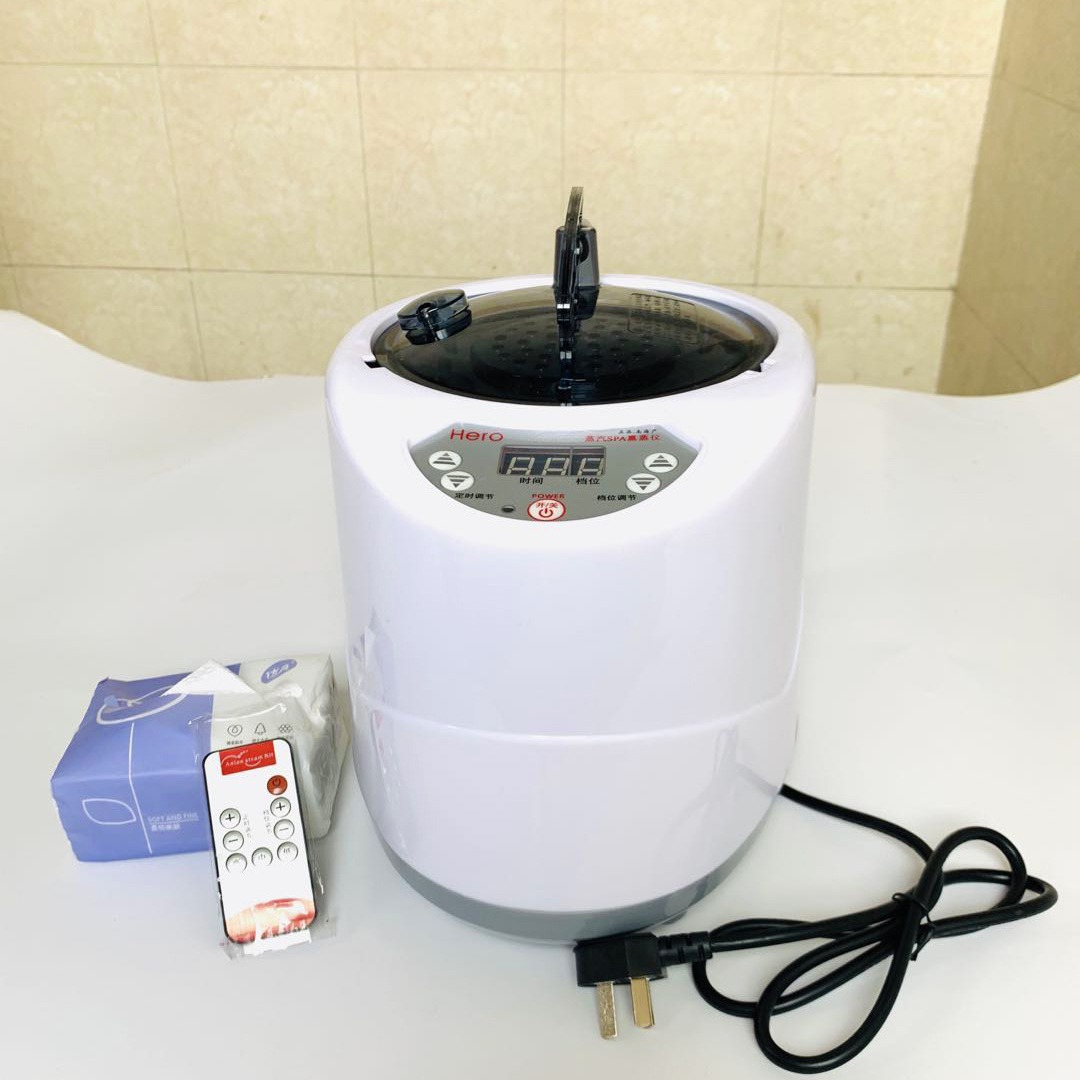 3.2-Liter Steaming Machine for Porcelain Jars, Bath Box, Sauna Steamer, 1500-Watt Sweat Steamer, Steam Pot, Sweat Steamer Assistant