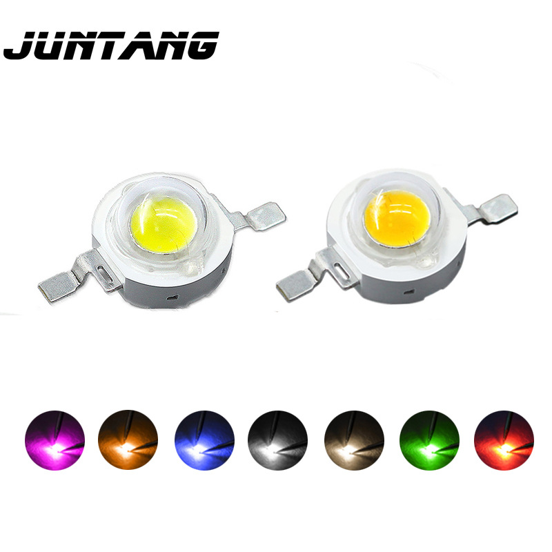 3W светодиодные лампочки имитация люменов 1W 5W белый свет яркий красный зеленый синий желтый фиолетовый инфракрасный в наличии