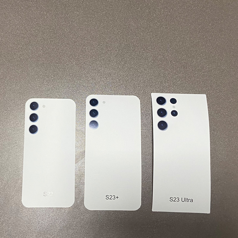 Aliexpress Cross-Border Platform S26 Samsung Phone Case Cardboard Inner Tray Universal S24 S25 White Cardboard Packaging in Stock