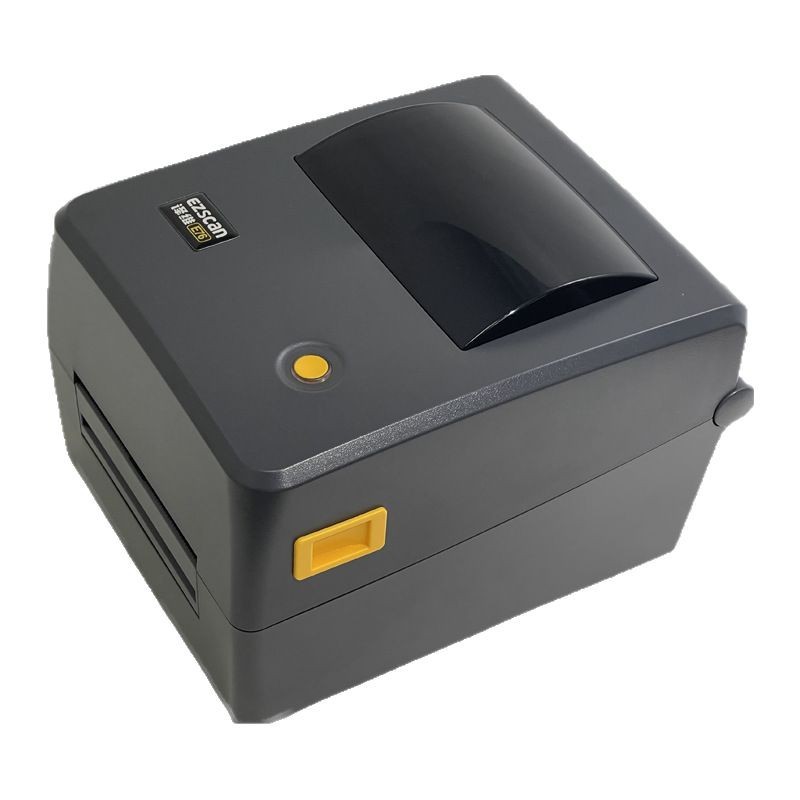 Yiwei E75/E76 Thermal Transfer Label Printer Silver Paper Coated Paper Clothing Hang Tag Wash Label Ribbon