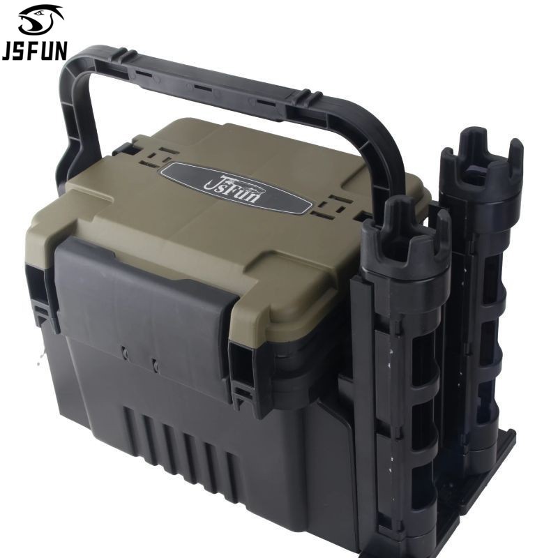 Коробка Luya для рыбы, коробка для хранения наживки, рыболовная коробка для морской рыбалки, усиленная, большая емкость, многослойная