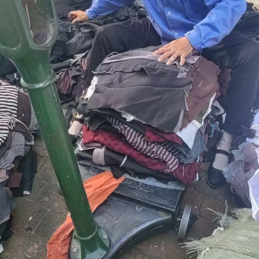 In-Stock Direct Shipment Color All-Cotton Patchwork Oil-Absorbing Water-Absorbing Large Rag Industrial Cleaning Cloth Suitable for Wiping