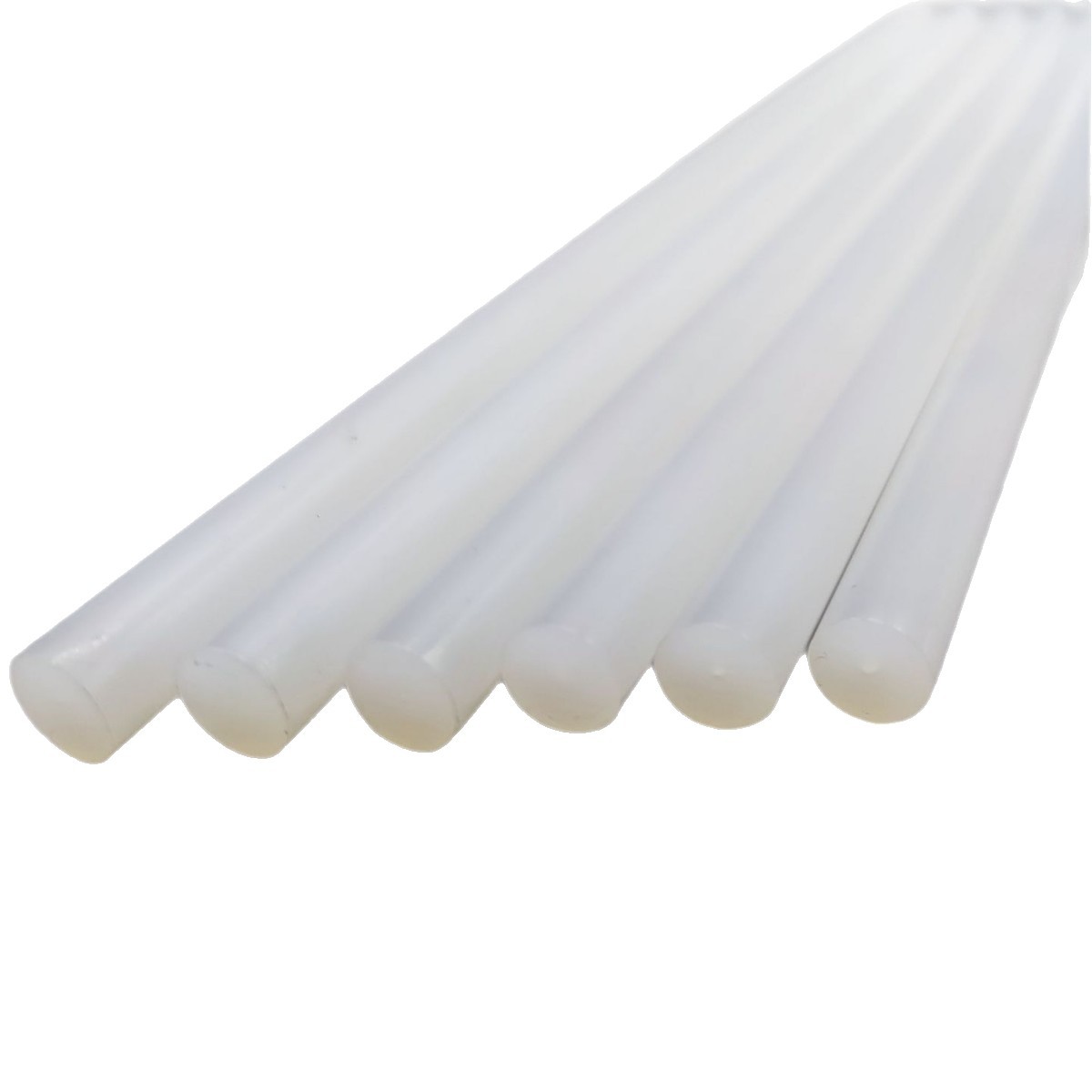 Diameter 5mm High Strength Wear-Resistant Nylon Rod Pa6 Plastic Round Rod White Solid Nylon Rod Pin Transmission Shaft