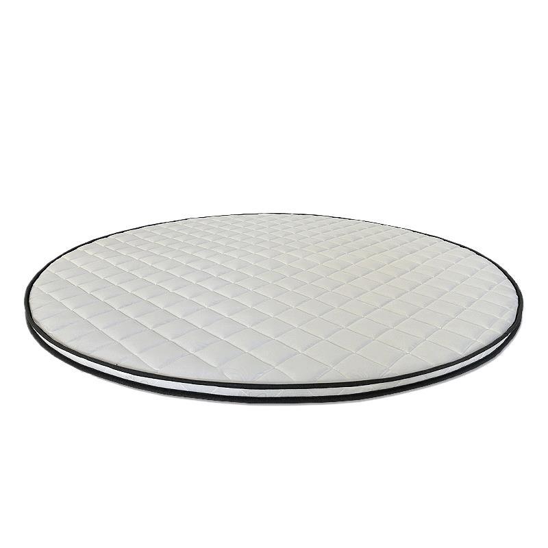 Round Spine-Protecting Coconut Palm Mattress, Thin 5cm Soft Bed with Hard Pad for Home Use, 2.22m m Simmons Firm Round Palm Pad